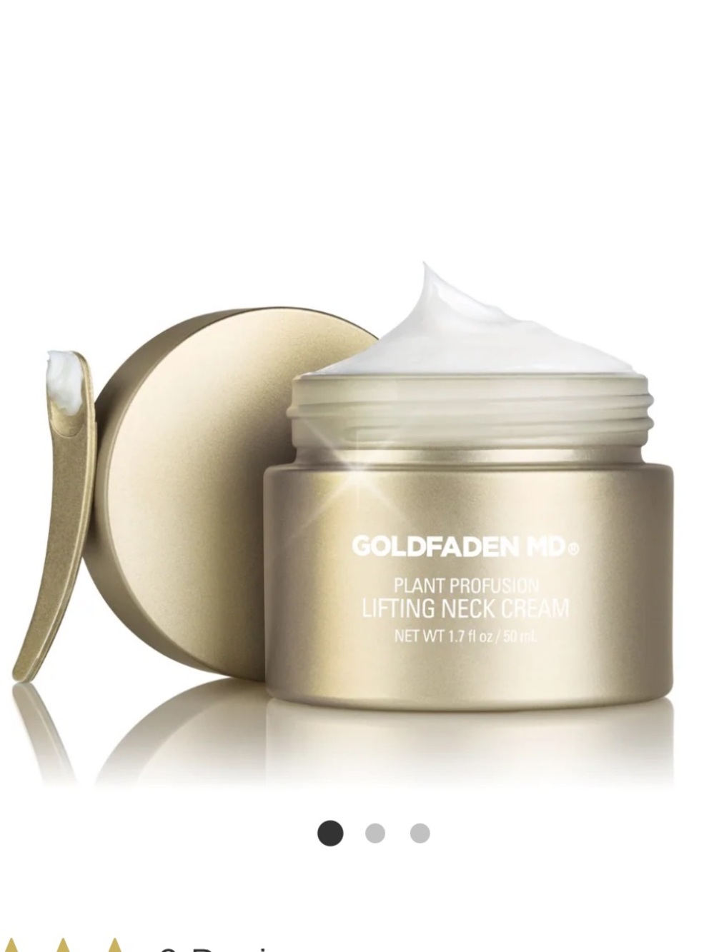 GOLDFADEN MD Plant Profusion Lifting Neck Cream 1.7oz BRAND NEW IN BOX